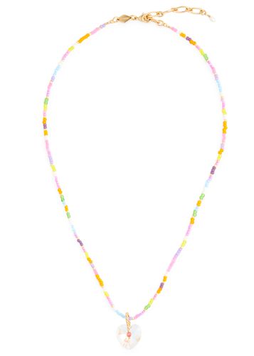 Hearty Eldorado 18kt Gold-plated Beaded Necklace - ANNI LU - Modalova