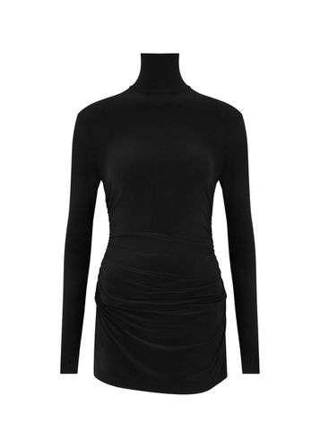 Pickleball Ruched Stretch-jersey Mini Dress - - L (UK14 / L) - Norma Kamali - Modalova