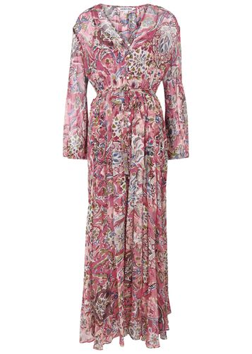 Elvita Printed Silk-georgette Maxi Dress - - 12 (UK16 / XL) - Veronica Beard - Modalova