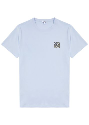 Anagram-embroidered Cotton T-shirt - Loewe - Modalova