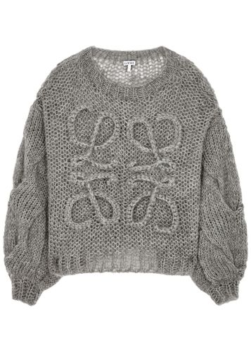 Anagram Open-knit Mohair-blend Jumper - - XS (UK6 / XS) - Loewe - Modalova