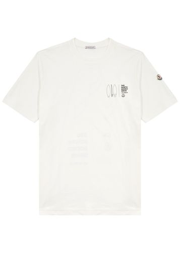 Surf Logo-print Cotton T-shirt - Moncler - Modalova