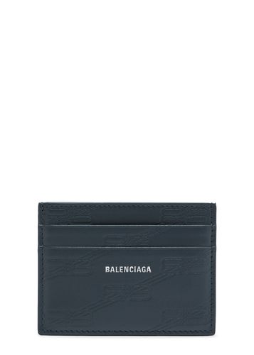 Logo-debossed Leather Card Holder - Balenciaga - Modalova