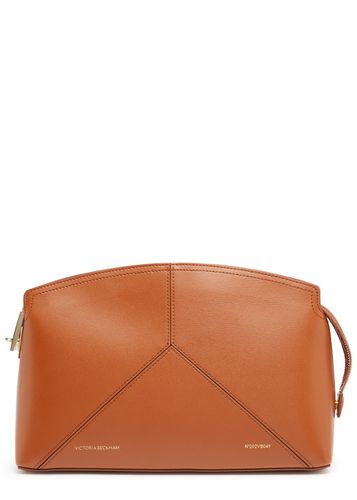 Classic Leather Clutch - Tan - Victoria Beckham - Modalova