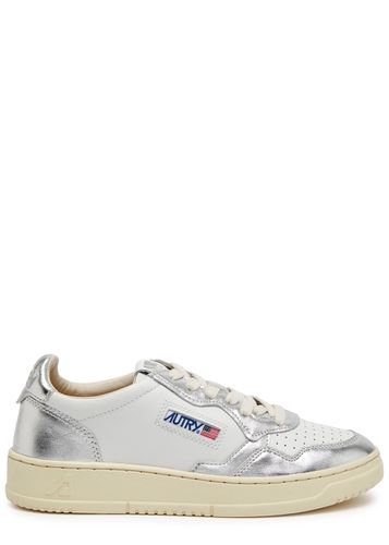 Medalist Panelled Metallic Leather Sneakers - - 38 (IT38 / UK5) - AUTRY - Modalova