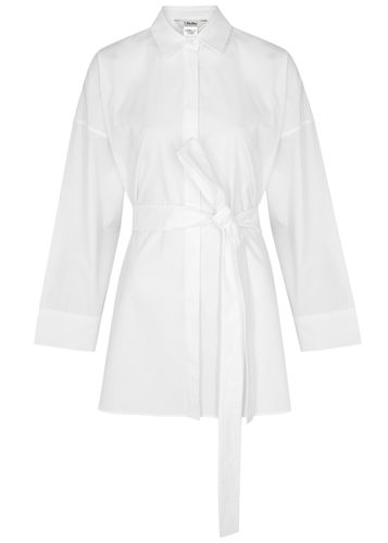 Belted Cotton-poplin Shirt - - 16 (UK16 / XL) - S Max Mara - Modalova