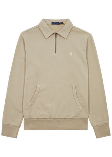 Half-zip Logo Cotton Sweatshirt - - L - Polo ralph lauren - Modalova