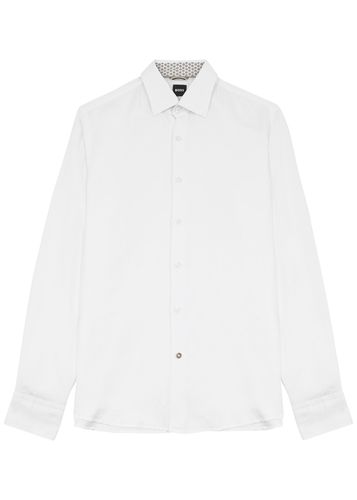Linen-blend Shirt - - 38 (C15 / S) - Boss - Modalova