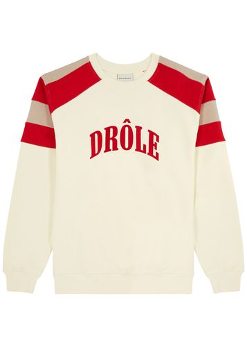 DRÔLE DE Monsieur Drôle Sport Striped Cotton Sweatshirt - - XL - Drôle de Monsieur - Modalova
