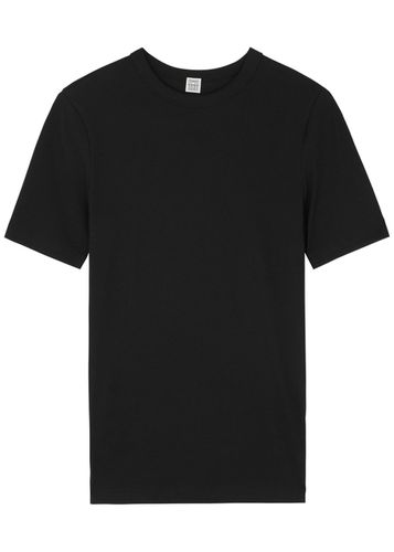 Totême Ribbed Stretch-cotton T-shirt - - XS (UK6 / XS) - TOTÊME - Modalova