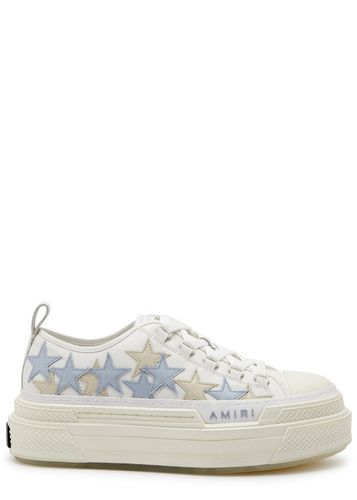 Stars Court Leather Flatform Sneakers - - 39 (IT39 / UK6) - Amiri - Modalova