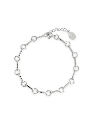 Sterling Chain Bracelet - V by Laura Vann - Modalova