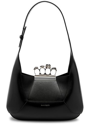 The Jewelled Hobo Leather top Handle bag - Alexander McQueen - Modalova