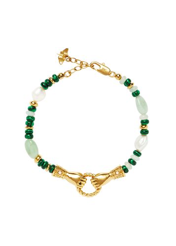 X Harris Reed In Good Hands Beaded Bracelet - Green - Missoma - Modalova