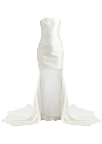 Neva Strapless Satin Mini Dress - - 6 (UK6 / XS) - Solace London - Modalova