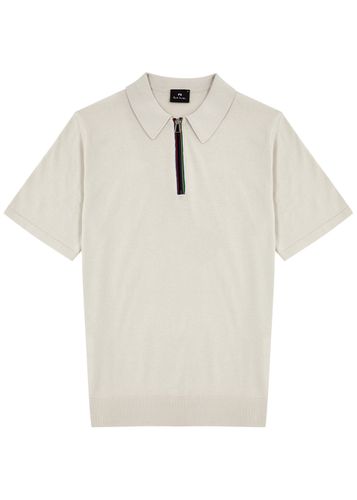 Knitted Cotton Polo Shirt - - L - PS Paul Smith - Modalova