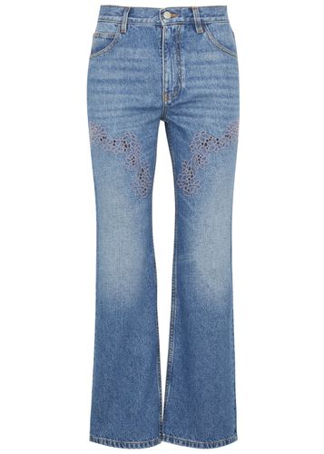 Chloe Cut-out Embroidered Bootcut Jeans - - 28 (W28 / UK10 / S) - Chloé - Modalova