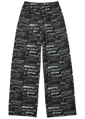Diy Metal Logo-print Trousers - - 50 (IT50 / L) - Balenciaga - Modalova