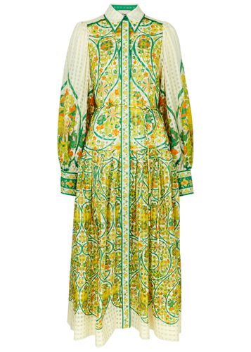 Rhonda Printed Cotton-blend Shirt Dress - - 10 (UK10 / S) - ALEMAIS - Modalova