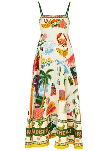 Paradiso Printed Linen Maxi Dress - - 10 (UK10 / S) - ALEMAIS - Modalova