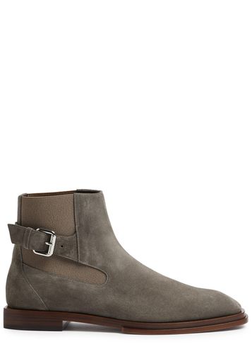 Suede Ankle Boots - - 44 (IT44 / UK10) - Alexander McQueen - Modalova