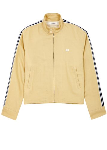 Addis Striped Cotton-blend Harrington Jacket - - 50 (IT50 / L) - WALES BONNER - Modalova