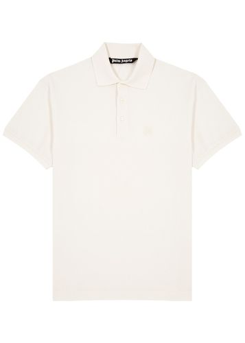 Logo-embroidered Piqué Cotton Polo Shirt - - S - Palm Angels - Modalova