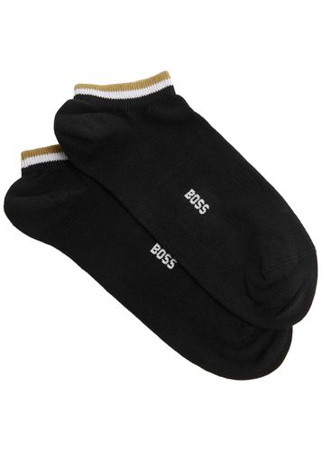 Striped Cotton-blend Trainer Socks - set of two - - 39 42 (IT39-42) - Boss - Modalova