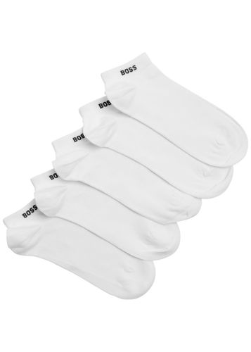Logo Cotton-blend Socks - set of Five - - 39 42 (IT39-42) - Boss - Modalova