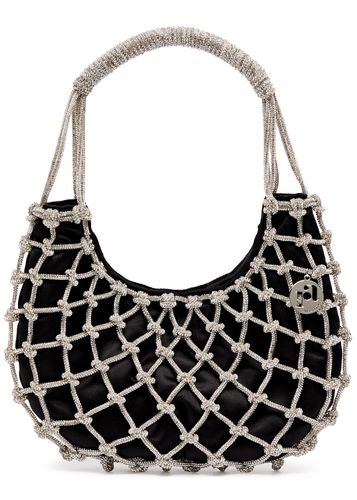 Nodi Crystal-embellished Satin Shoulder bag - Rosantica - Modalova