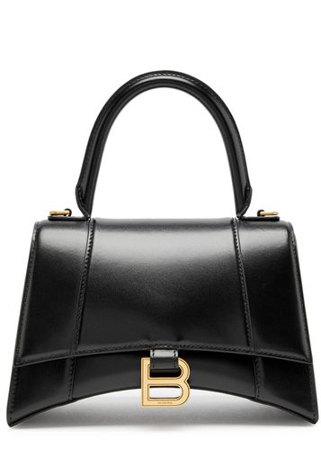 Hourglass Small Leather top Handle bag - Balenciaga - Modalova