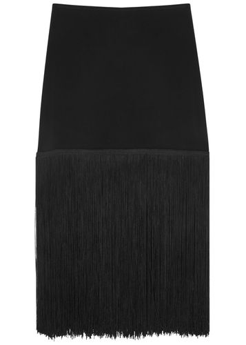 Fringe-trimmed Midi Skirt - - L (UK14 / L) - Norma Kamali - Modalova