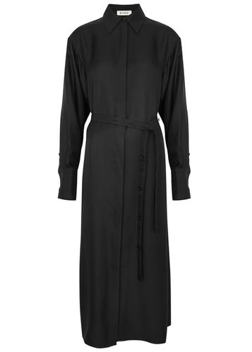 Open-back Silk-satin Midi Shirt Dress - - 36 (UK8 / S) - Rohe - Modalova