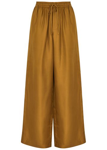 Wide-leg Silk-satin Trousers - - 36 (UK8 / S) - Rohe - Modalova