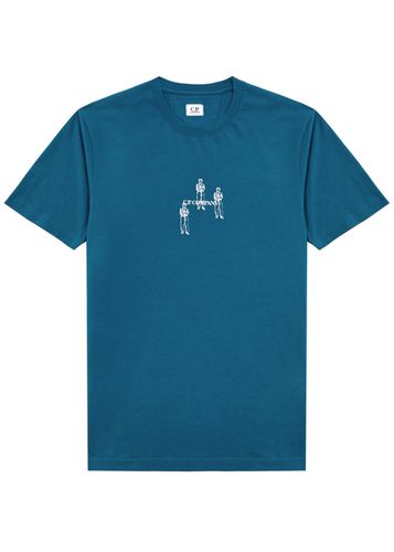 C. P. Company Logo-print Cotton T-shirt - C.P. Company - Modalova