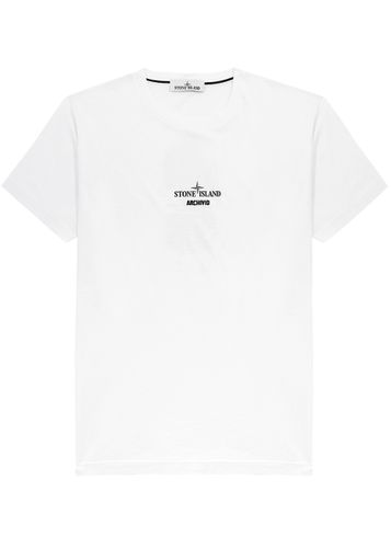 Archivo Logo-print Cotton T-shirt - Stone Island - Modalova