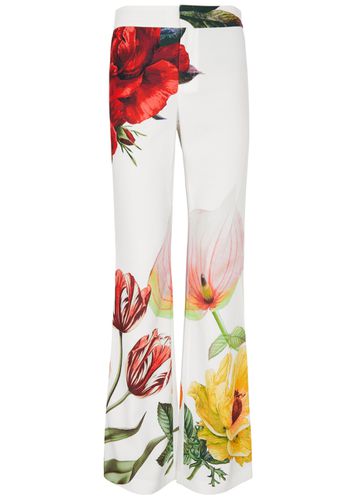 Livi Floral-print Bootcut Trousers - - 6 (UK10 / S) - Alice + Olivia - Modalova