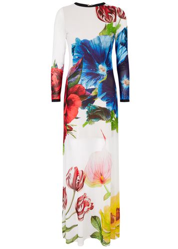 Delora Floral-print Tulle Maxi Dress - - 8 (UK12 / M) - Alice + Olivia - Modalova