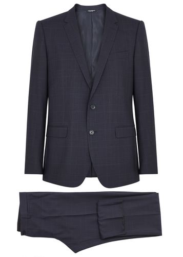 Dolce & Gabbana Martini-fit Checked Wool Suit - - 48 (IT48 / M) - Dolce&gabbana - Modalova