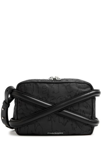 Harness Printed Nylon Cross-body bag - Black - Alexander McQueen - Modalova