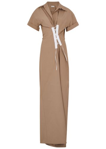 Delick Lace-up Maxi Shirt Dress - - 38 (UK10 / S) - Dries Van Noten - Modalova