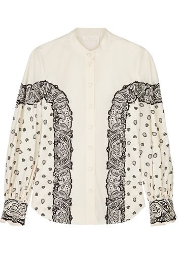 Chloe Bandana-print Cotton Shirt - - 36 (UK8 / S) - Chloé - Modalova