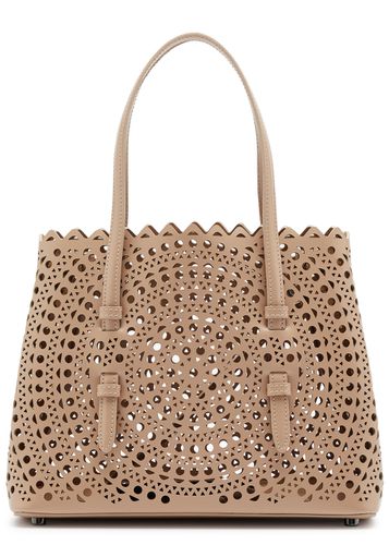 Alaïa Mina 25 Leather top Handle bag - ALAÏA - Modalova