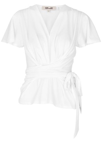 Siena Jersey Wrap top - - XL (UK16 / XL) - Diane von Furstenberg - Modalova