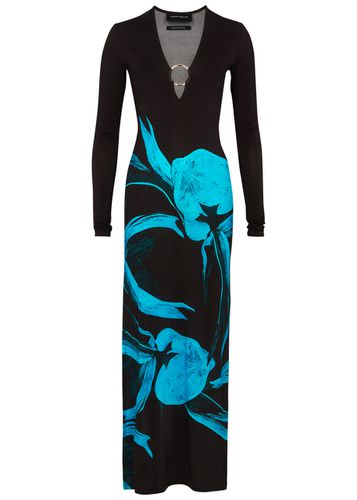 Helios Printed Stretch-jersey Maxi Dress - - S (UK8-10 / S) - Louisa Ballou - Modalova
