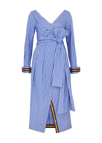 Dolada Striped Cotton Midi Dress - - 36 (UK8 / S) - Dries Van Noten - Modalova