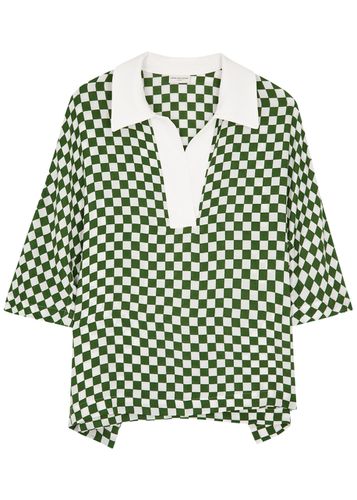 Checked Crepe Shirt - - L (UK14 / L) - Dries Van Noten - Modalova