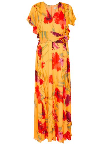 Bleuet Floral-print Chiffon Maxi Dress - - S (UK8-10 / S) - Diane von Furstenberg - Modalova
