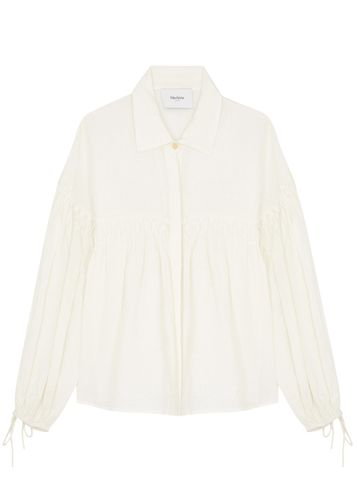 Azurea Linen Blouse - - S (UK8-10 / S) - MERLETTE - Modalova