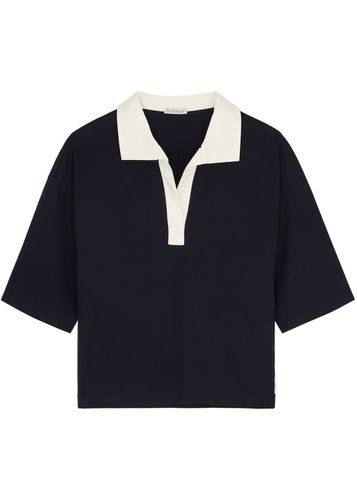 Panelled Cotton Polo Shirt - - M (UK 12 / M) - Moncler - Modalova